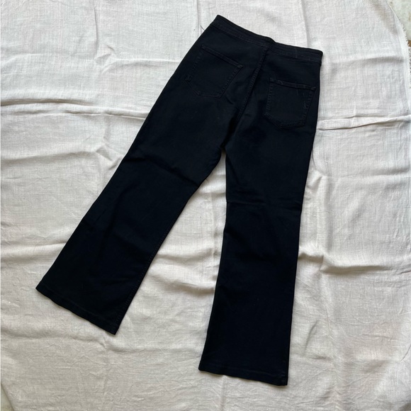 SOLD ❌ Black High Waist Ripped Bootcut Jeans - Picture 6 of 11